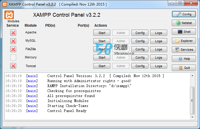 3、XAMPP 3、XAMPP