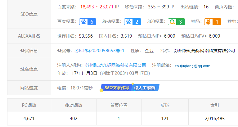 爱站词数是什么及如何增加