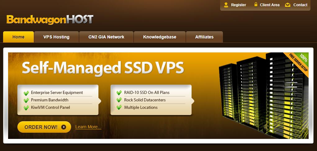 4款1Gbps超大带宽国外VPS推荐 1Gbps超大带宽国外VPS推荐 - 搬瓦工