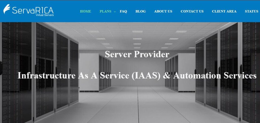 ServaRICA：加拿大无限存储VPS，4核/3G/2TB，每日增长3GB/1Gbps，$10/月起