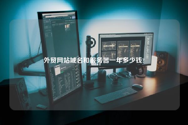 外贸网站域名和服务器一年多少钱?