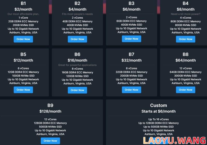 Hye：阿什本VPS，1核/2GB/20TB流量/10Gbps端口/DDOS高防，$2/月