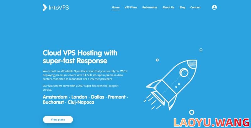 IntoVPS：英国/美国/罗马尼亚/荷兰小时计费VPS，2核/2GB/20GB/1TB流量，$5/月起
