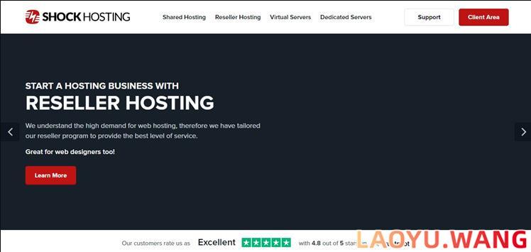 ShockHosting：美国VPS，1核/2G内存/1TB流量/1Gbps带宽，$4.99/月起