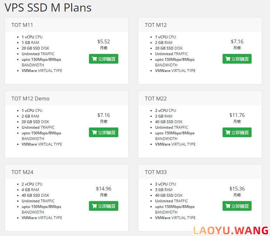 TOTHOST：越南VPS，$5.52/月，1核/1GB/不限流量/150Mbps