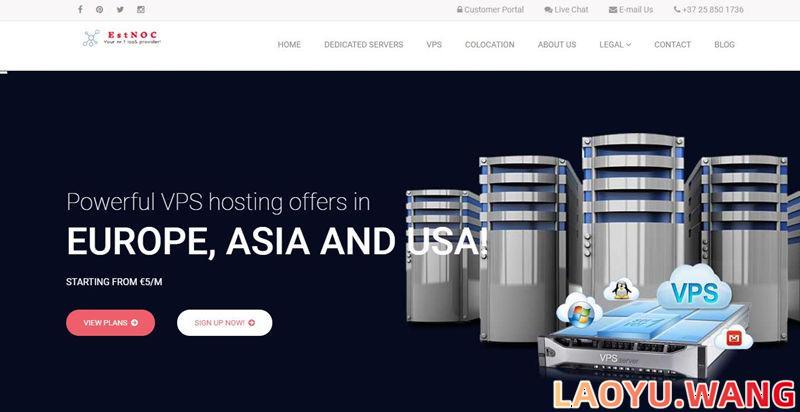 estnoc柬埔寨VPS：€12/月，1核+512M内存+10gSSD