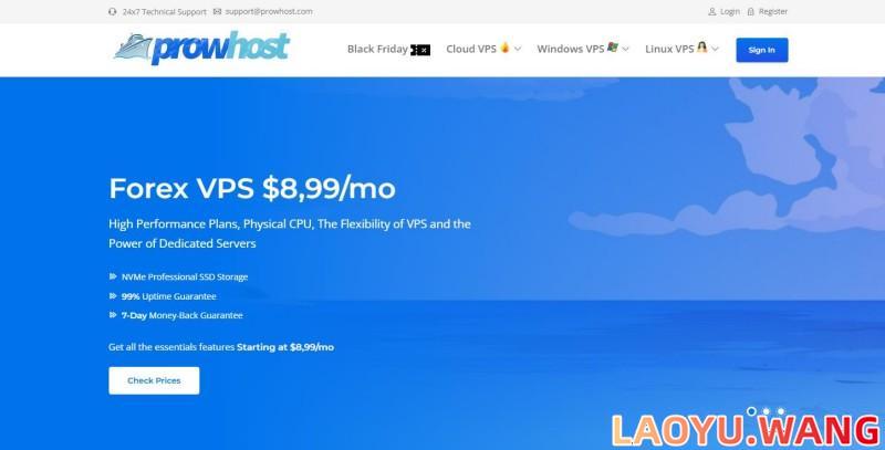 ProwHost：美国堪萨斯便宜VPS，1核/512MB内存/1Gbps带宽，$15/年起
