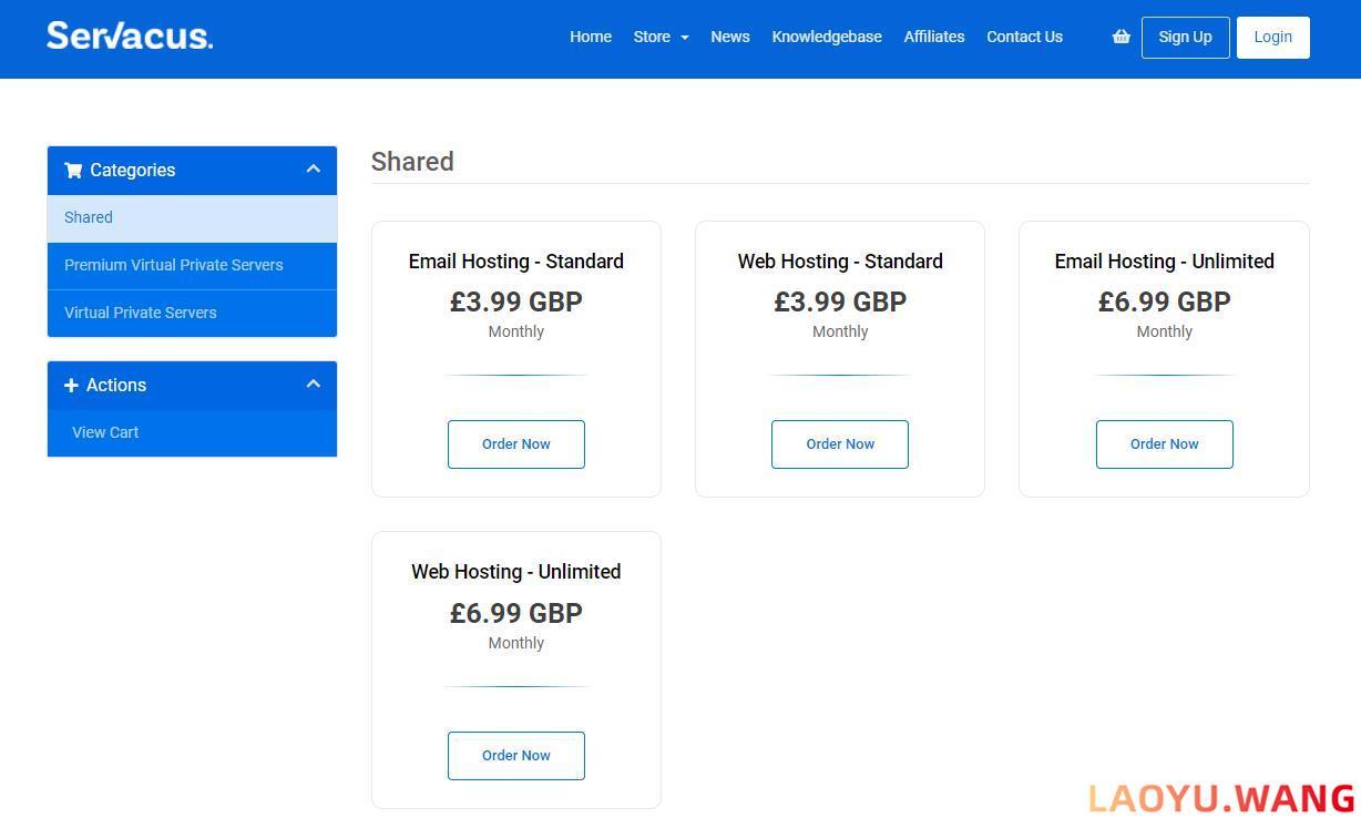 VPSWeb：英国VPS年付5折，£30/年/1核/4GB/75GB/不限流量/1Gbps