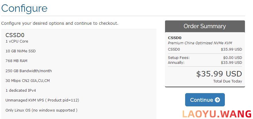 HostDare：洛杉矶CN2 GIA VPS，$28.79/年/1核/768MB内存/100Mbps端口