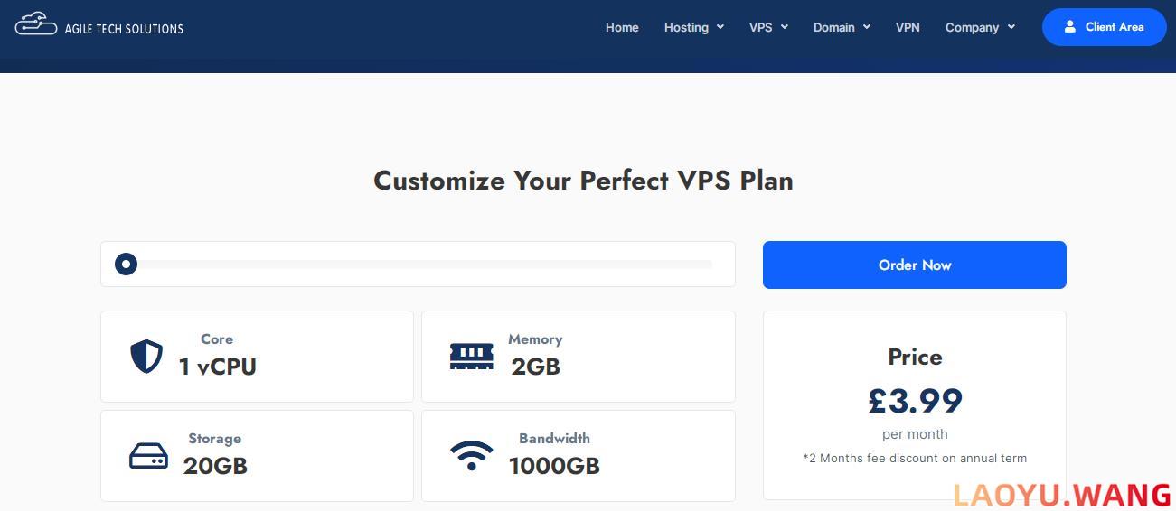ATS：英国VPS，£3.99/月/1核4GB内存/20GB SSD空间/10Gbps端口