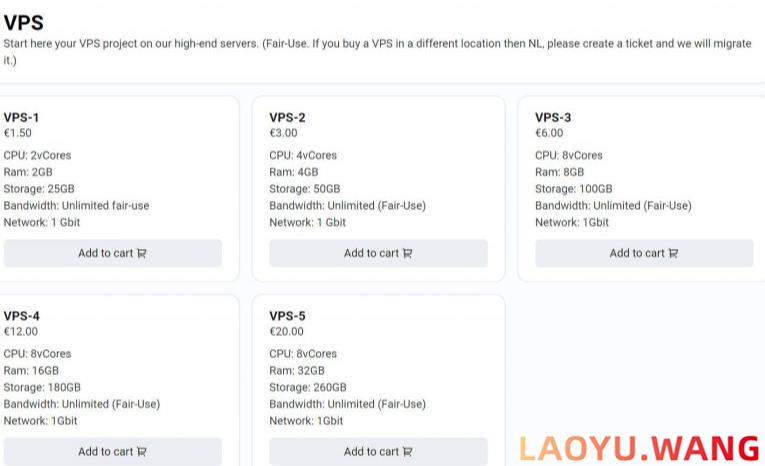 Xeroz：荷兰/新加坡/印度VPS，€1.5/月/2核/2GB/1TB流量/1Gbps端口
